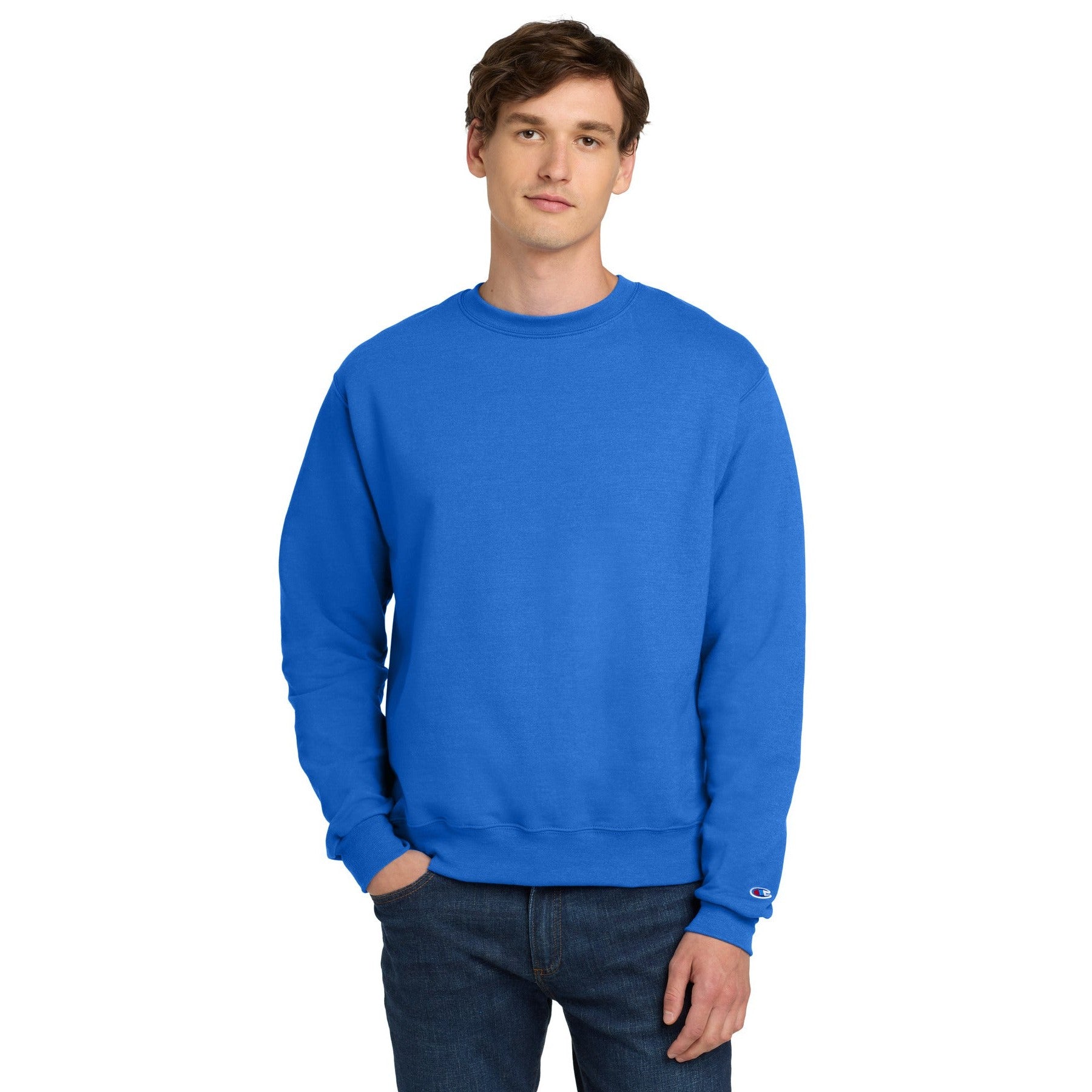 Champion-Champion® Powerblend® Crewneck Sweatshirt. S6000-MedTech-8